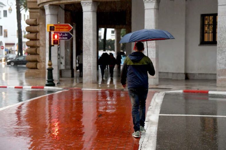 مقاييس الأمطار خلال 24 ساعة في المغرب