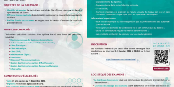 مباراة توظيف 380 تقني متخصص بالمكتب الوطني للسكك الحديدية 2025