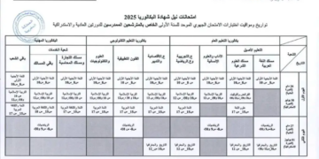 تاريخ الامتحان الجهوي 2025 بالمغرب،