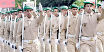 مباراة القوات المساعدة 2025 التلاميذ الضباط