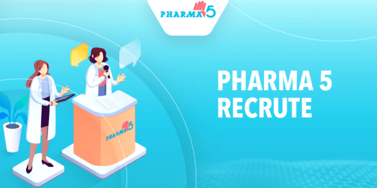شركة PHARMA 5 تعلن عن حملة توظيف في عدة تخصصات