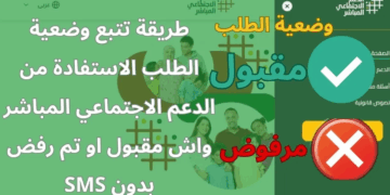 الفضاء الخاص بالدعم المباشر 2025 وتتبع طلب الدعم الاجتماعي المباشر asd ma