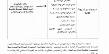 قطاع الصناعة التقليدية والاقتصاد الاجتماعي والتضامني : مباريات توظيف 20 منصب 2025