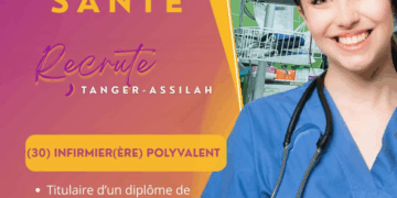 ANAPEC تعلن عن توظيف 30 منصبًا دائمًا للممرضين/الممرضات المتعدد التخصصات بطنجة أصيلة