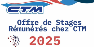 فرص تدريب مدفوع الأجر لدى شركة CTM لسنة 2025 (باك+2 / باك+3 / باك+5)