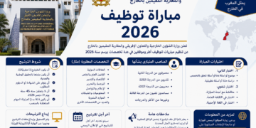 مباراة توظيف وزارة الشؤون الخارجية والتعاون الإفريقي والمغاربة المقيمين بالخارج 2026