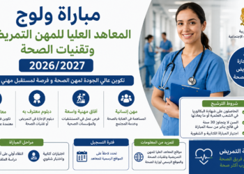 2027/2026 مباراة المعاهد العليا للمهن التمريضية وتقنيات الصحة