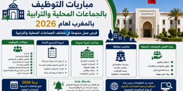 تبغيت صورة علي شكل مستطيلمباريات التوظيف بالجماعات المحلية والترابية بالمغرب لعام 2026