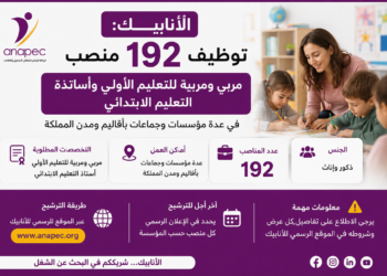 توظيف 192 مربي ومربية للتعليم الأولي وأساتذة التعليم الابتدائي